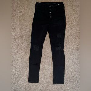American Eagle Outfitters Black Denim